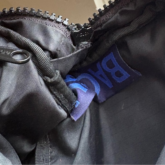 BAGGU Black Fannypack Bag with Dual Zip Pockets - Picture 12 of 14